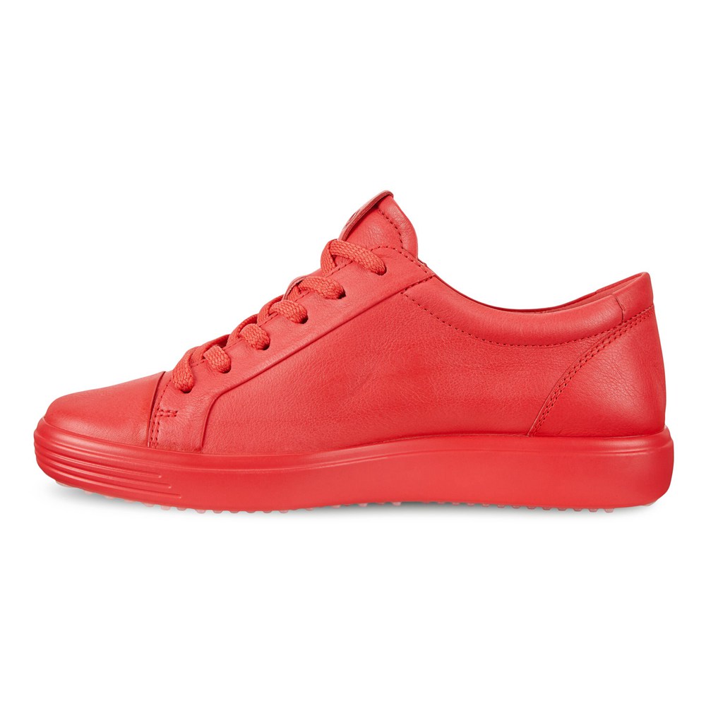Womens Sneakers - ECCO Soft 7 - Red - 7952NREMQ